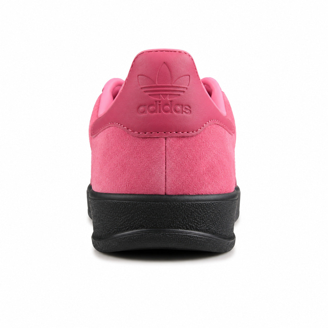 Adidas Gazelle Indoor rosa preto detalle talón logo adidas