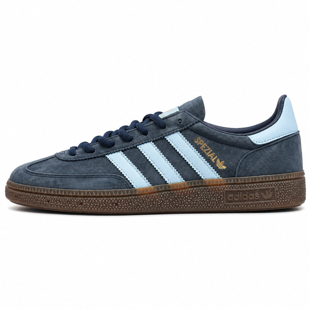 Adidas Handball Spezial ante azul cinzentoáceo azul cielo lateral izquierdo suela borracha