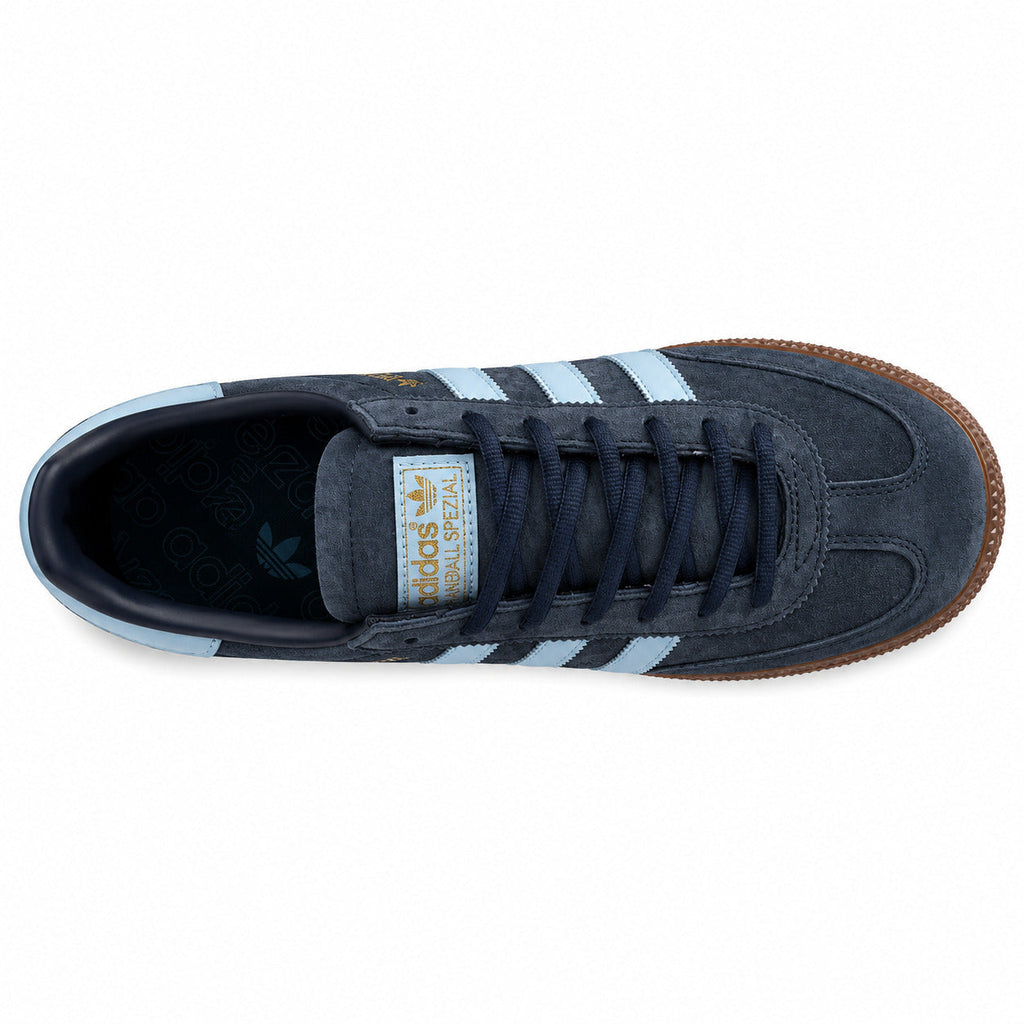 Adidas Handball Spezial ante azul cinzentoáceo azul cielo detalle contrafuerte trasero