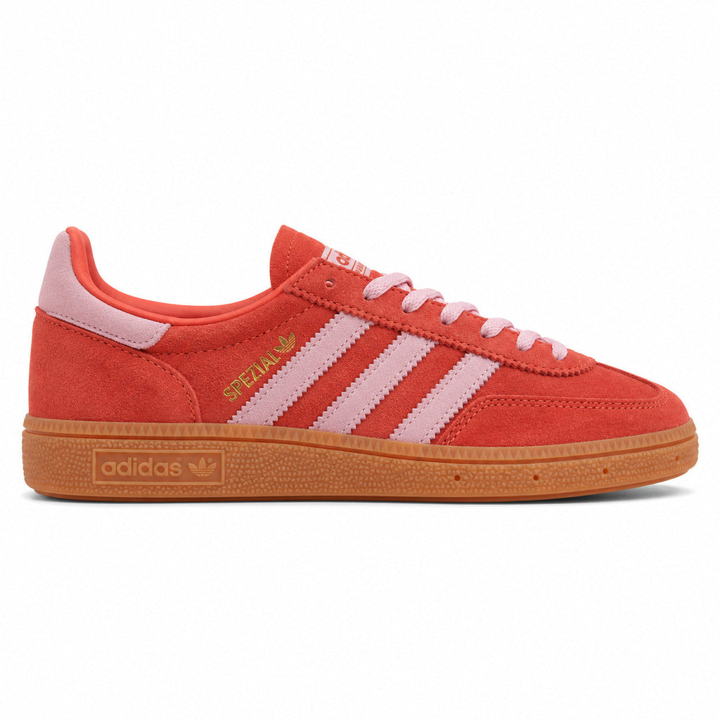 Adidas Handball Spezial ante coral rosa claro lateral derecho suela borracha