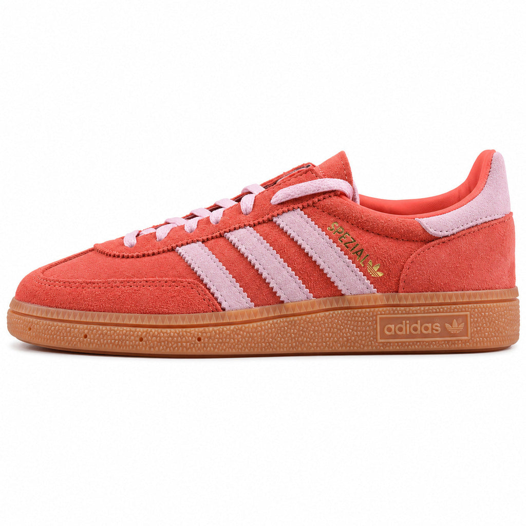Adidas Handball Spezial ante coral rosa claro lateral izquierdo suela borracha