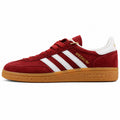 Adidas Handball Spezial ante granate branco dourado vista lateral derecha