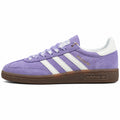 Adidas Handball Spezial ante lila branco vista lateral derecha