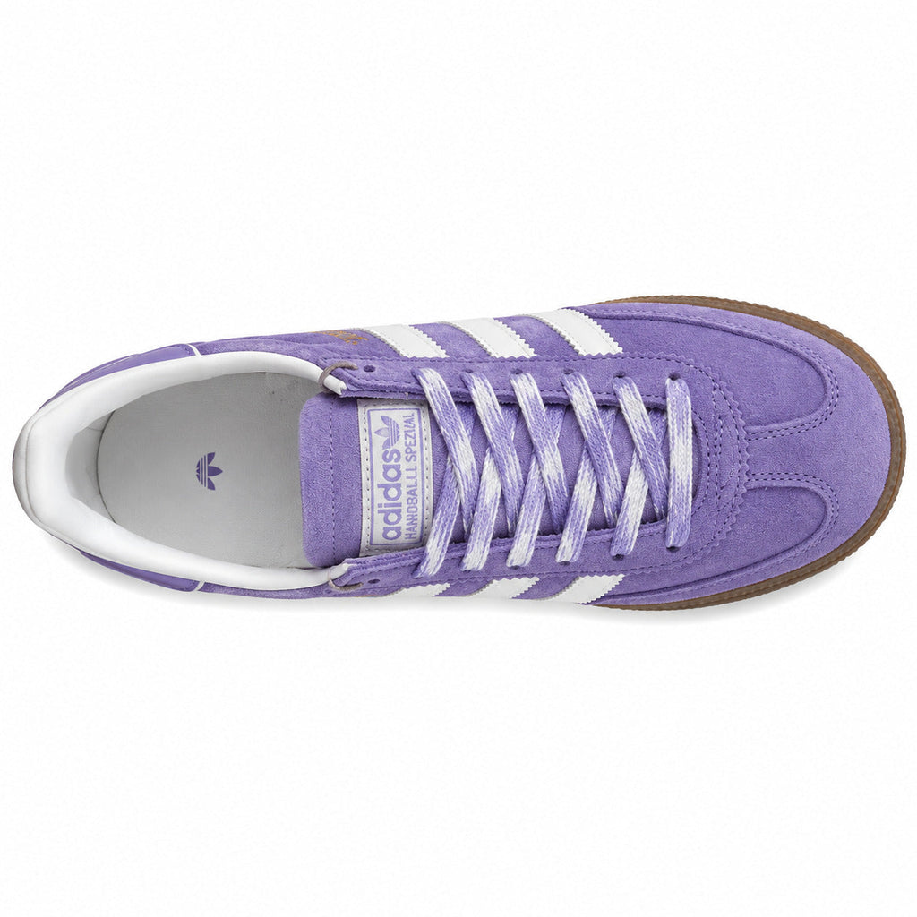 Adidas Handball Spezial ante lila branco vista superior cordones