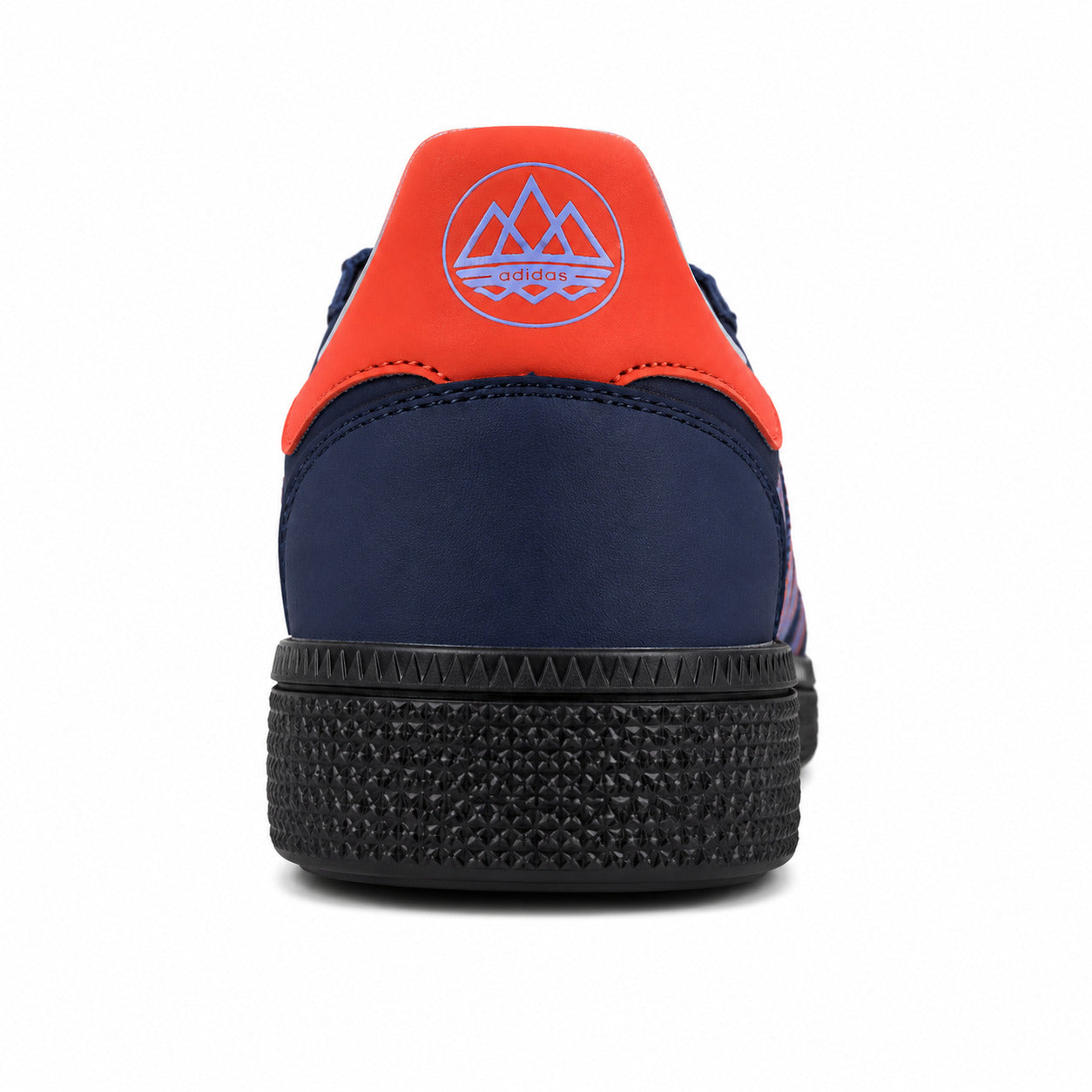 Adidas Handball Spezial Manchester 89 marino vermelho detalle logo contrafuerte trasero