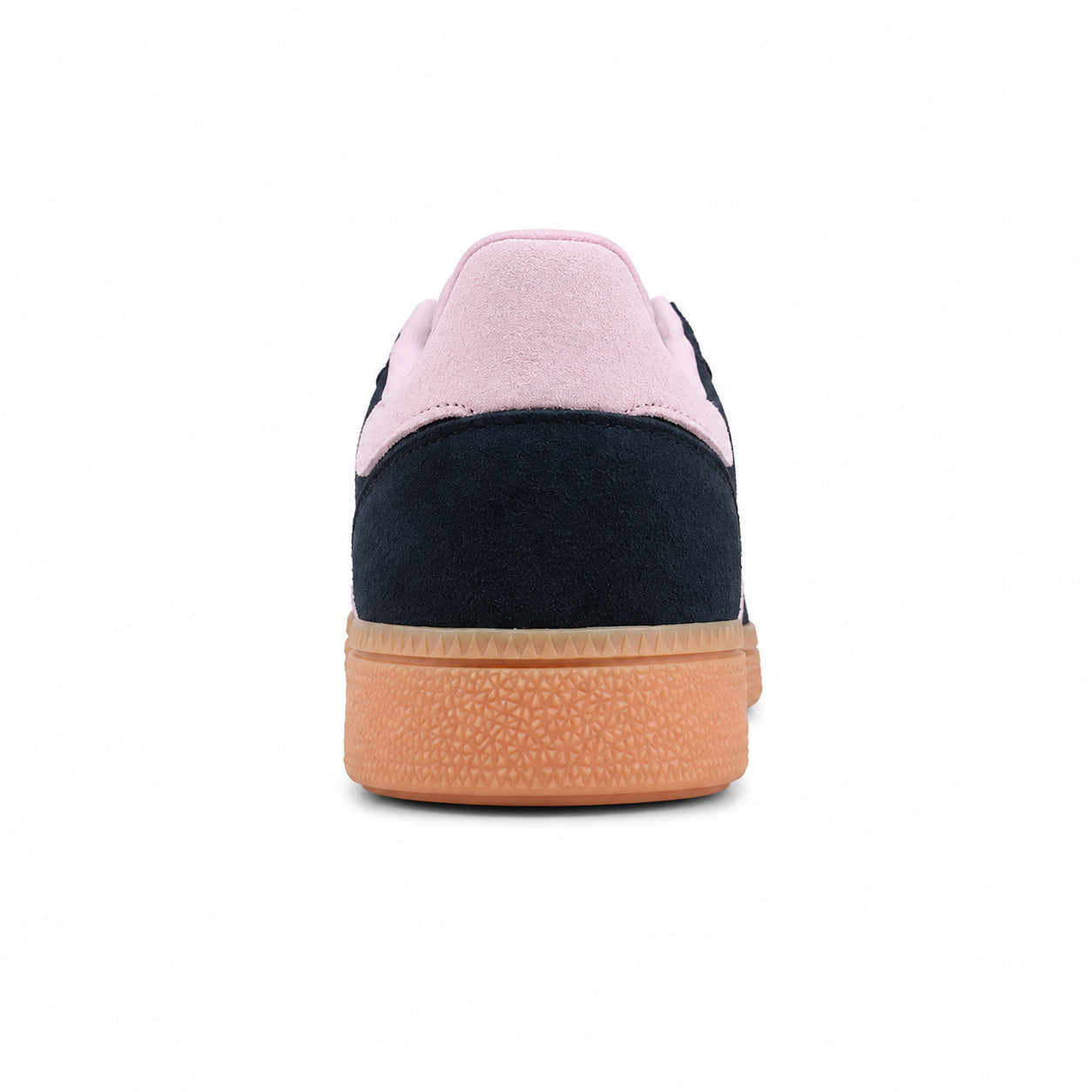 Adidas Handball Spezial ante marino rosa detalle talón suela borracha