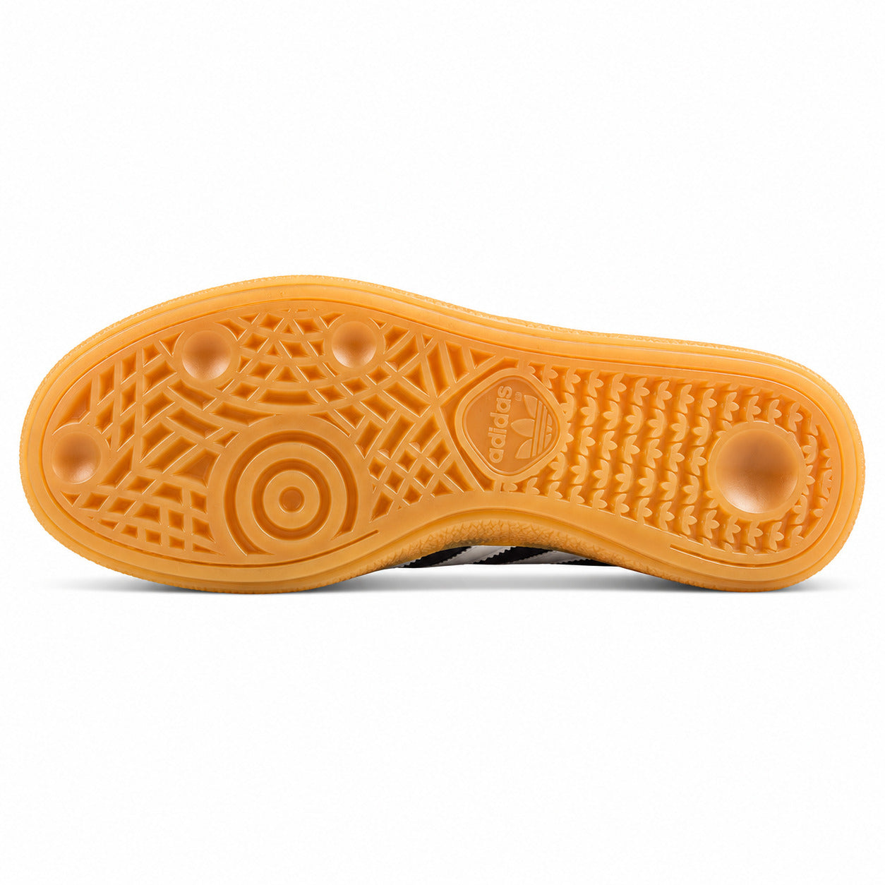 Adidas Handball Spezial pana burdeos crema suela borracha vista inferior