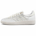 Adidas Handball Spezial prateado crema charol vista lateral derecha