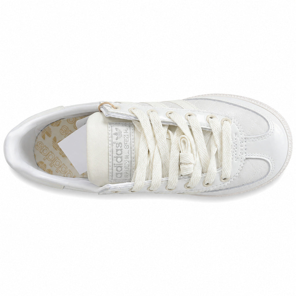 Adidas Handball Spezial prateado crema vista superior cordones
