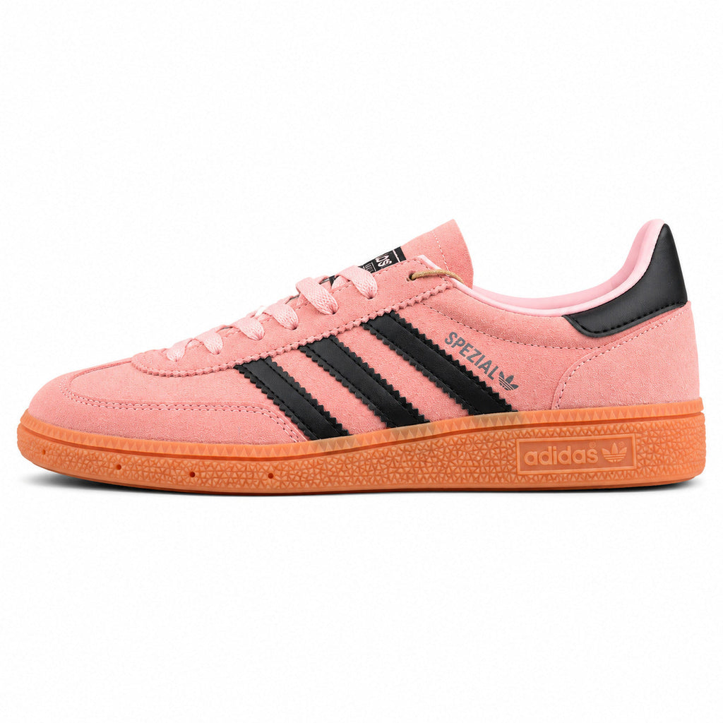 Adidas Handball Spezial ante salmón preto vista lateral derecha