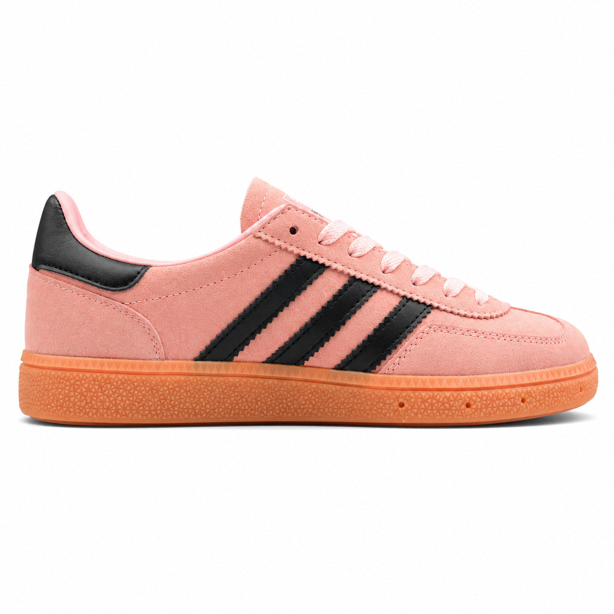 Adidas Handball Spezial ante salmón preto vista lateral izquierda