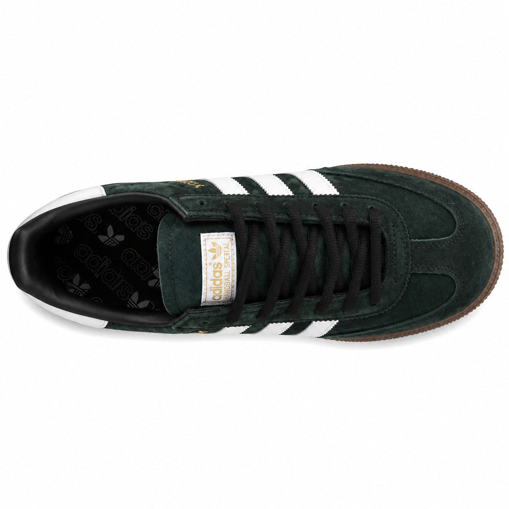 Adidas Handball Spezial ante verde oscuro branco vista superior plantilla
