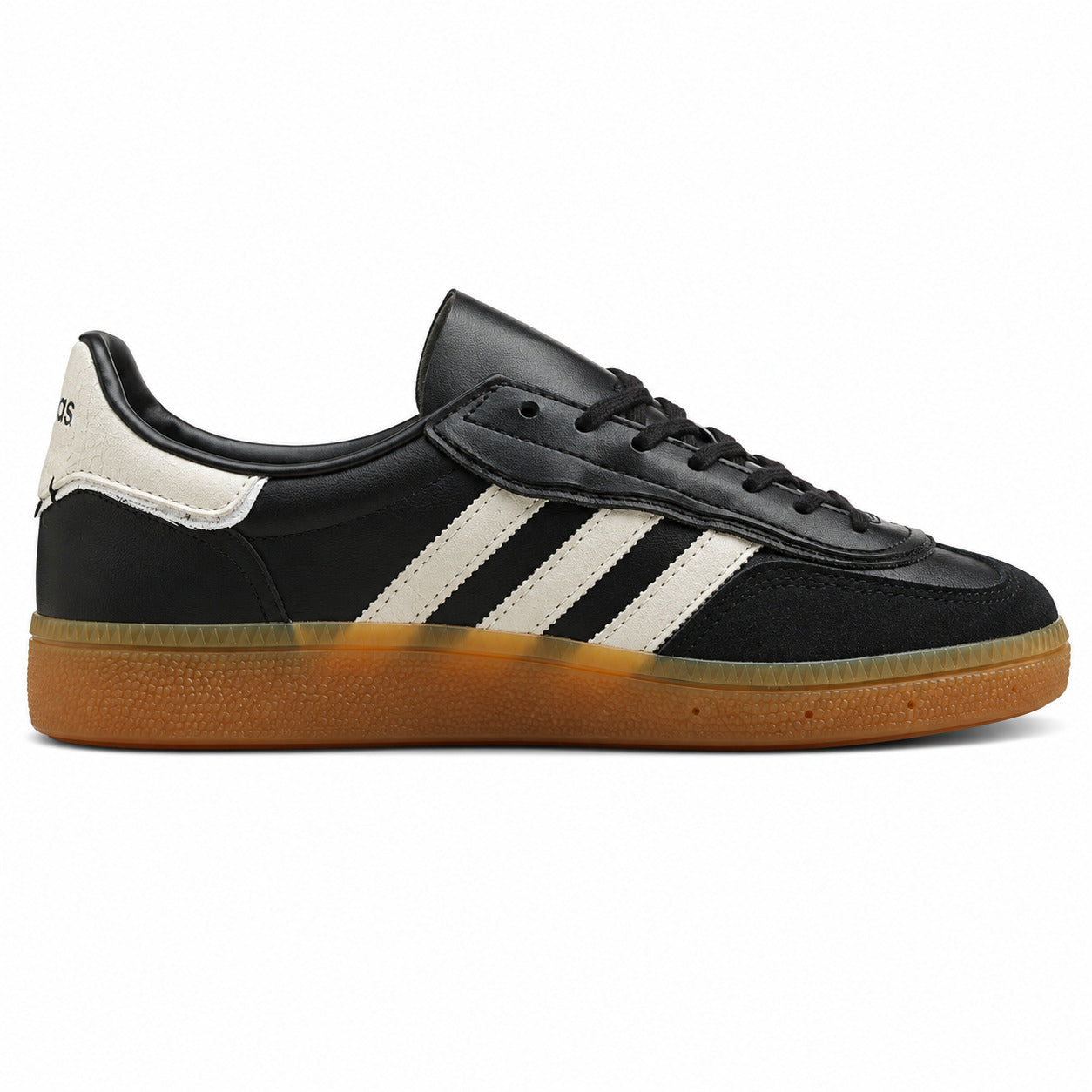 Adidas Handball Spezial x Invincible pele preto crema vista lateral izquierda