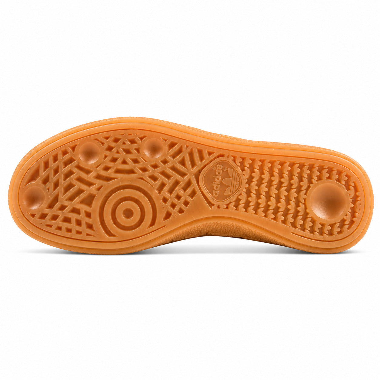 Adidas Handball Spezial x Invincible preto crema suela borracha laranja inferior