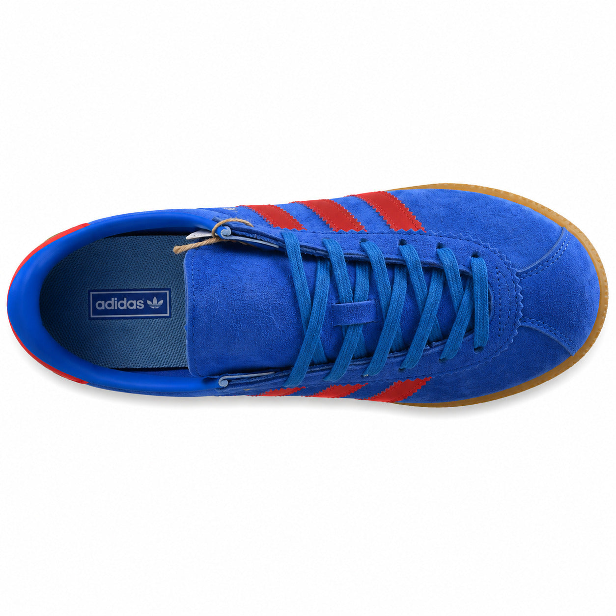 Adidas London 96 azul y vermelho ante, vista superior