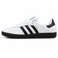 Adidas Samba OG branco preto suela negra lateral izquierdo