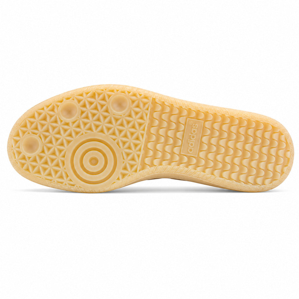 Adidas Samba OG crema camel suela inferior borracha natural clara