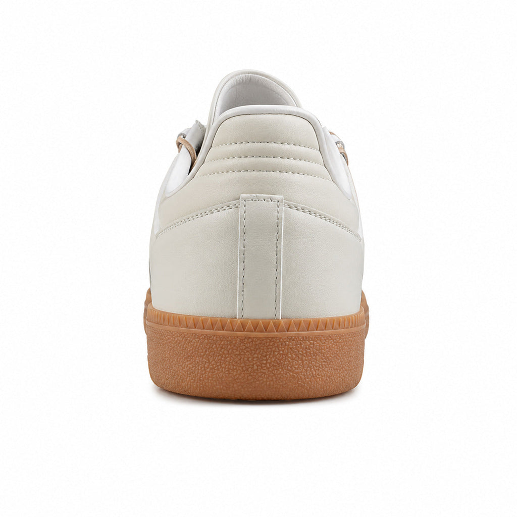 Adidas Samba OG crema marino detalle talón suela borracha natural