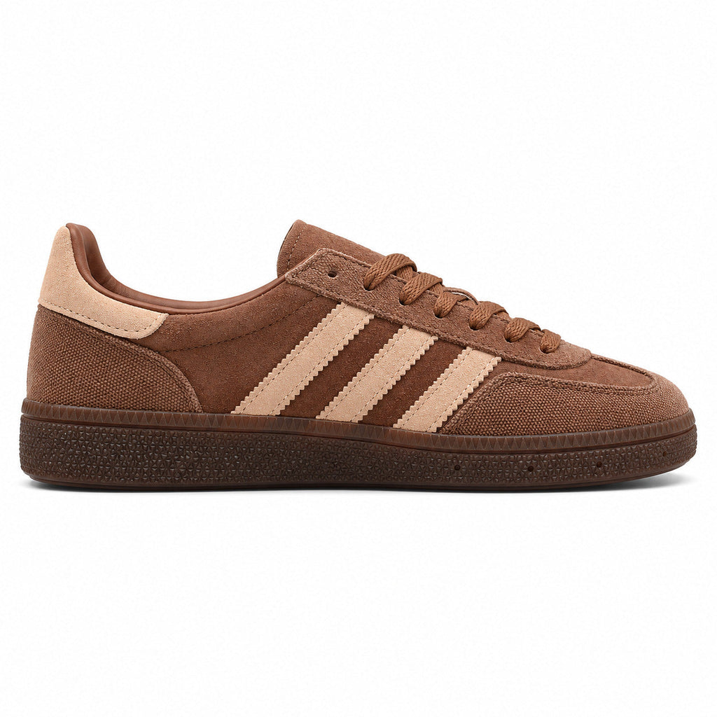 Adidas Samba Spezial castanho beige lateral derecho suela borracha