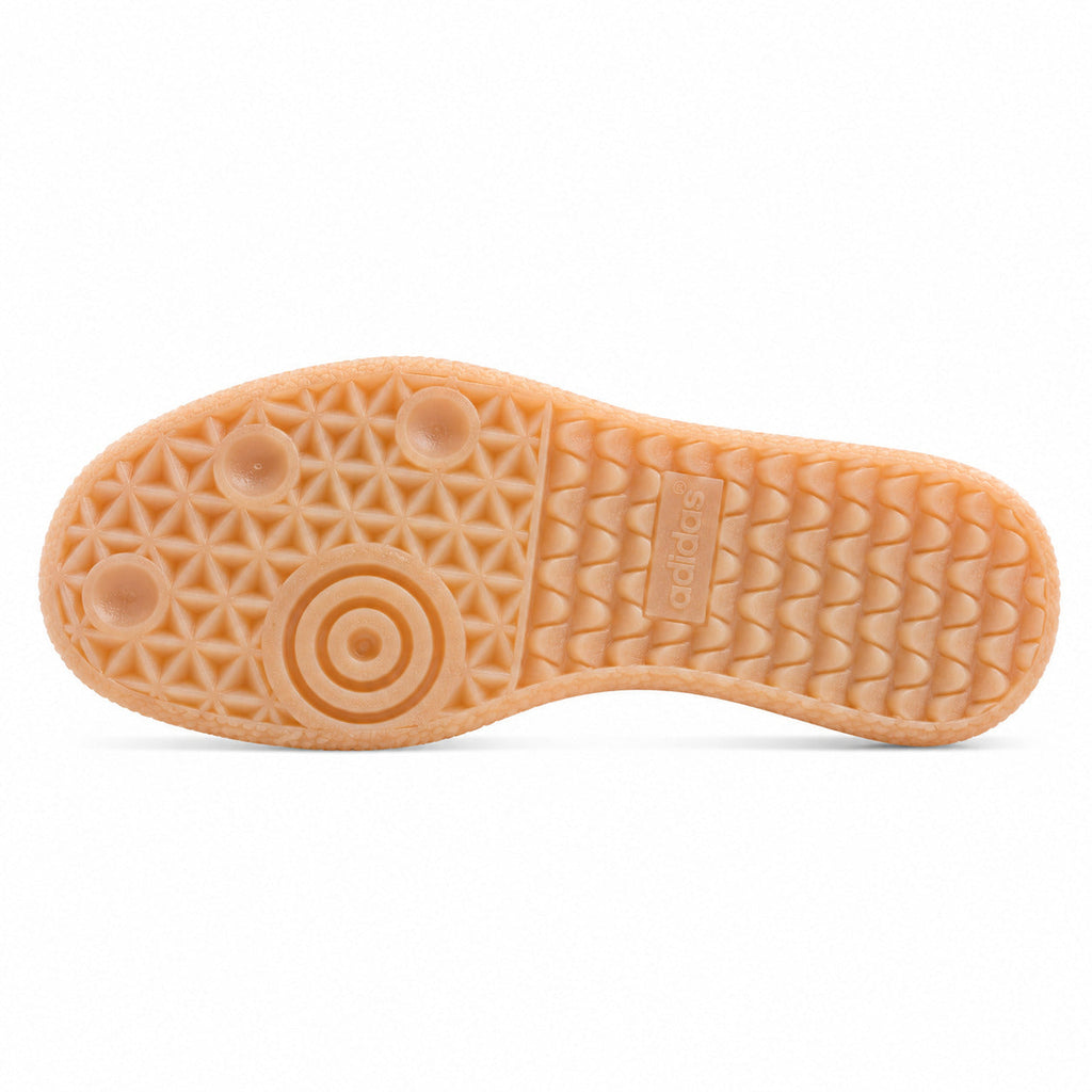 Adidas Sambae W crema menta suela plataforma borracha ámbar vista inferior
