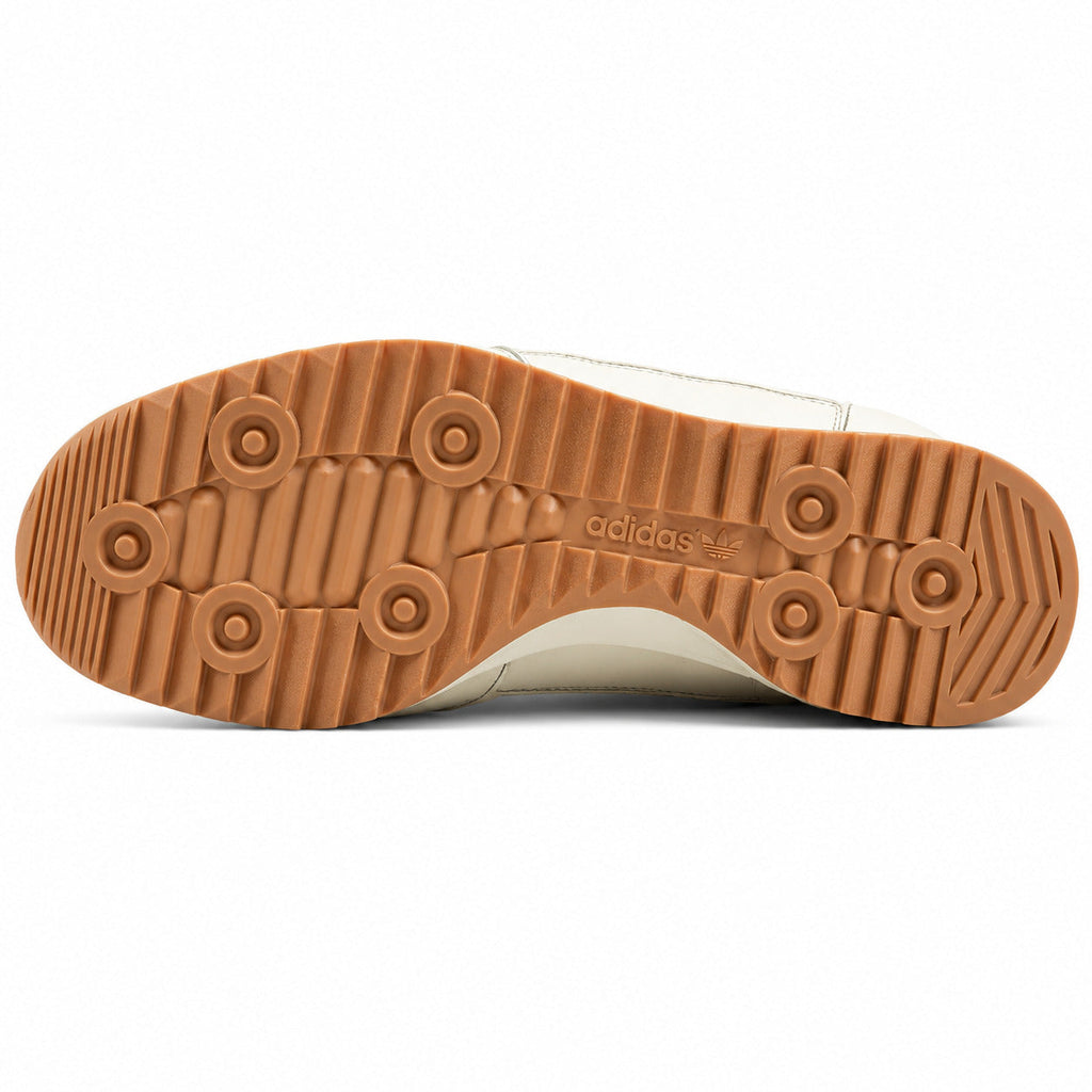 Adidas SL 72 RS crema suela ripple borracha ámbar patrón circular vista inferior