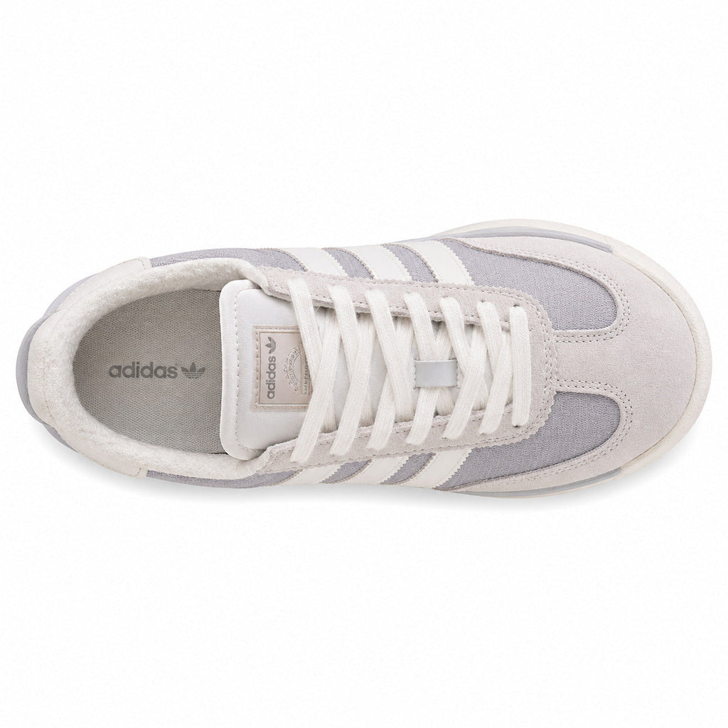 Adidas SL 72 RTN cinzento perla branco ante cinzento hielo etiqueta heritage vista superior
