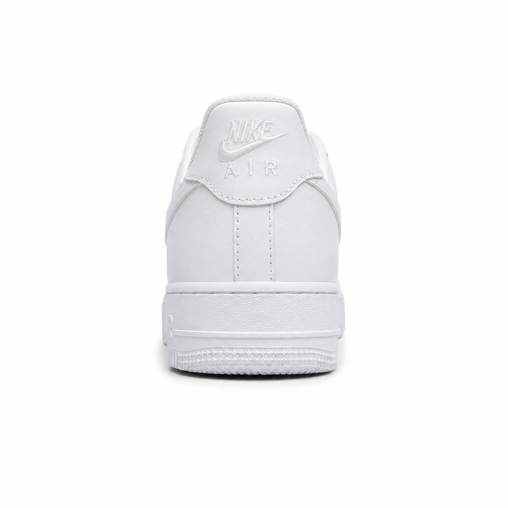 Nike Air Force 1 Low branco talón detalle Nike Air