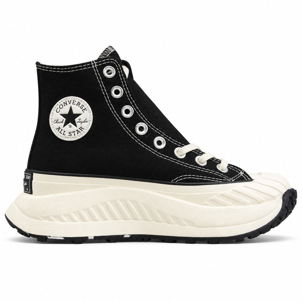 Converse Chuck 70 AT-CX Hi preto cru lateral derecha logo