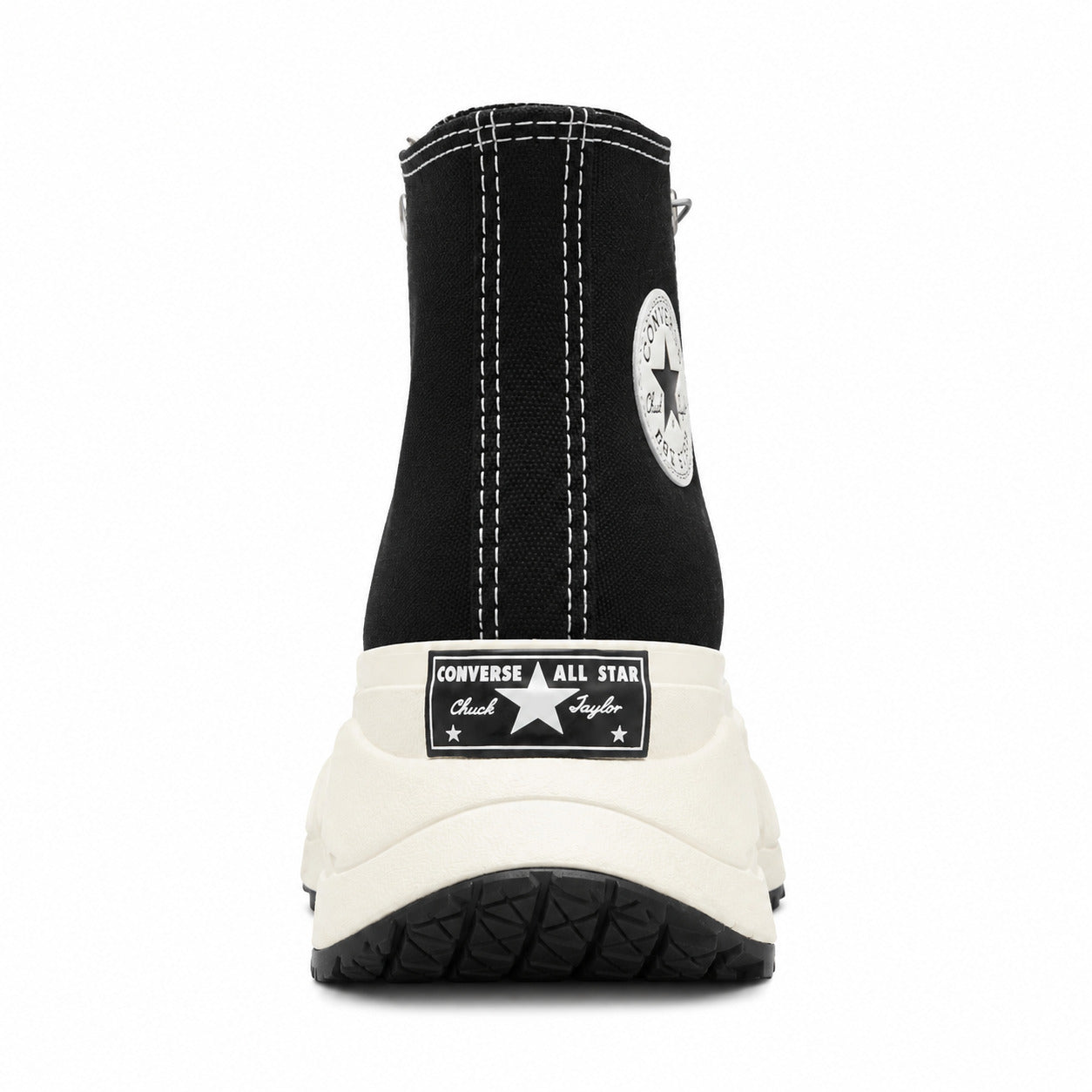 Converse Chuck 70 AT-CX Hi preto cru detalle talón plataforma