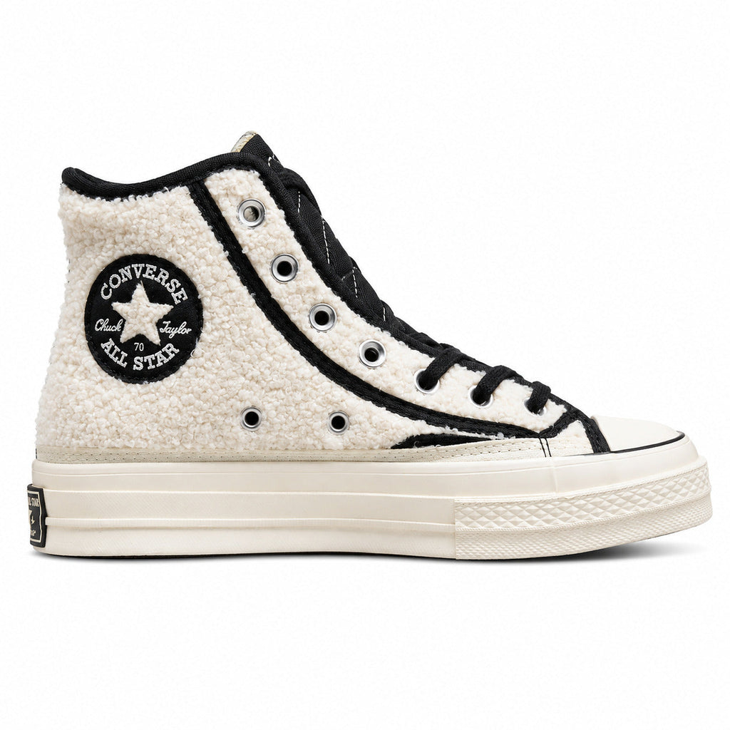 Chuck 70 HI Sherpa Branco / Preto / Cru