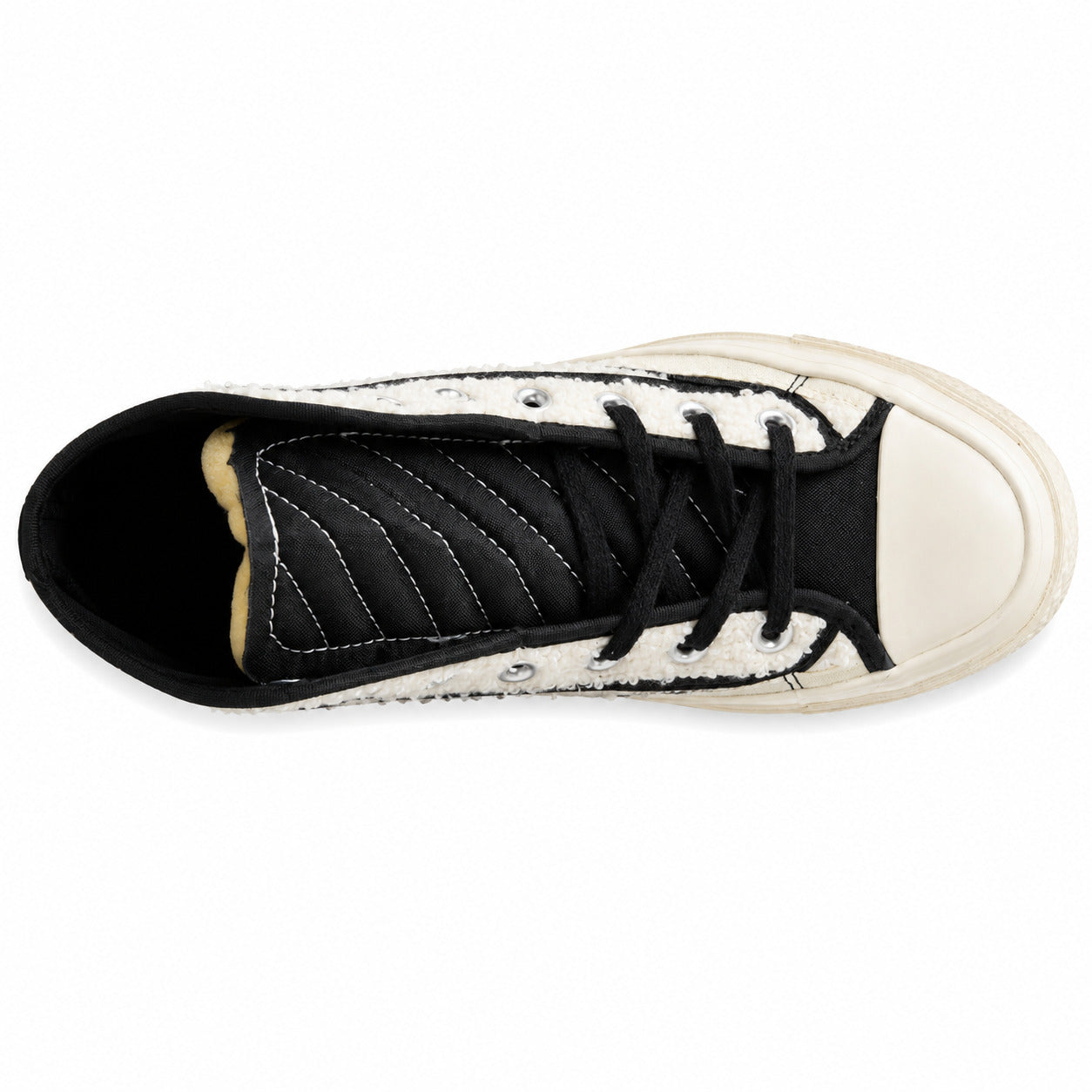 Chuck 70 HI Sherpa Branco / Preto / Cru
