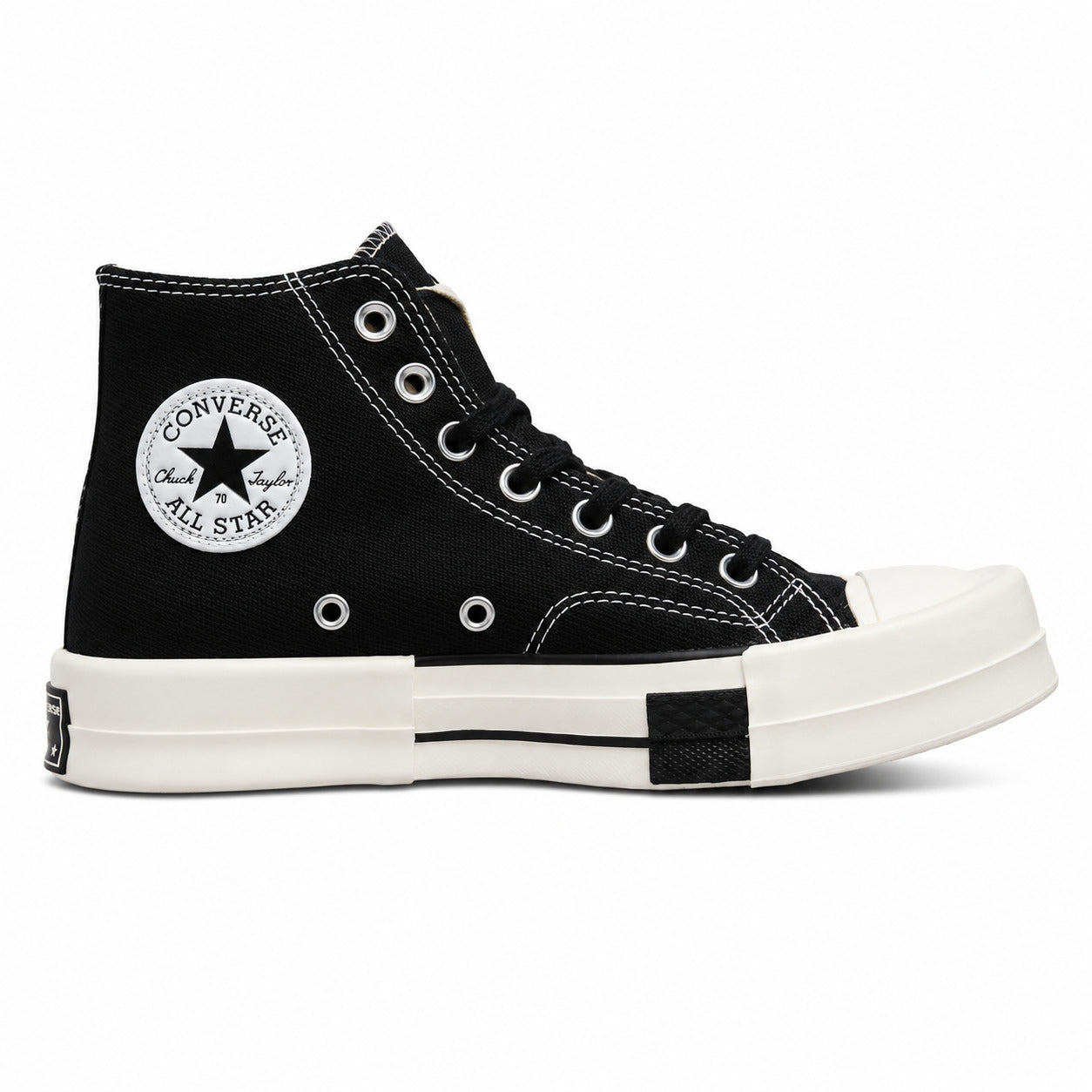 Chuck 70 Plus HI Preto / Branco