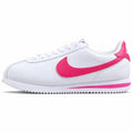 Nike Cortez branco rosa lateral izquierda