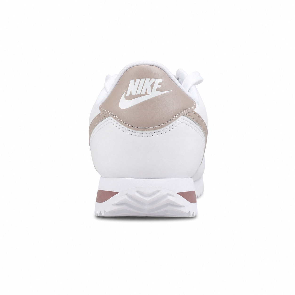 Nike Cortez branco topo detalle talón