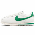 Nike Cortez branco verde lateral izquierda