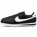 Nike Cortez preto branco lateral izquierda