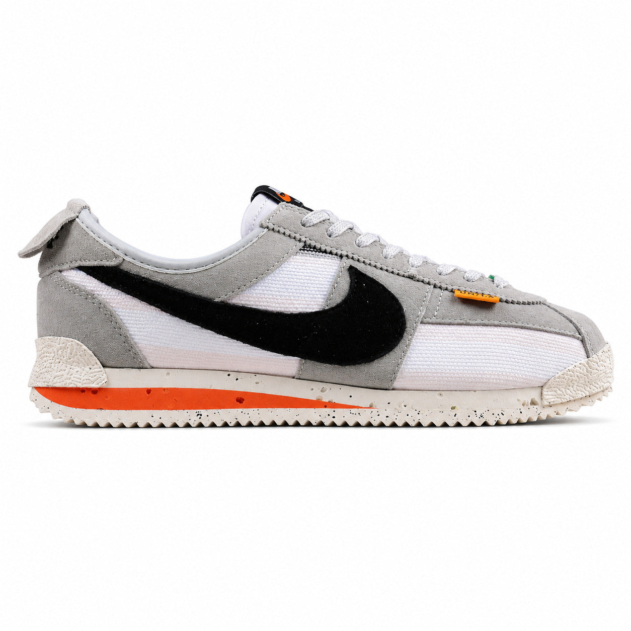 Nike Cortez SP x Union LA cinzento branco preto lateral derecha
