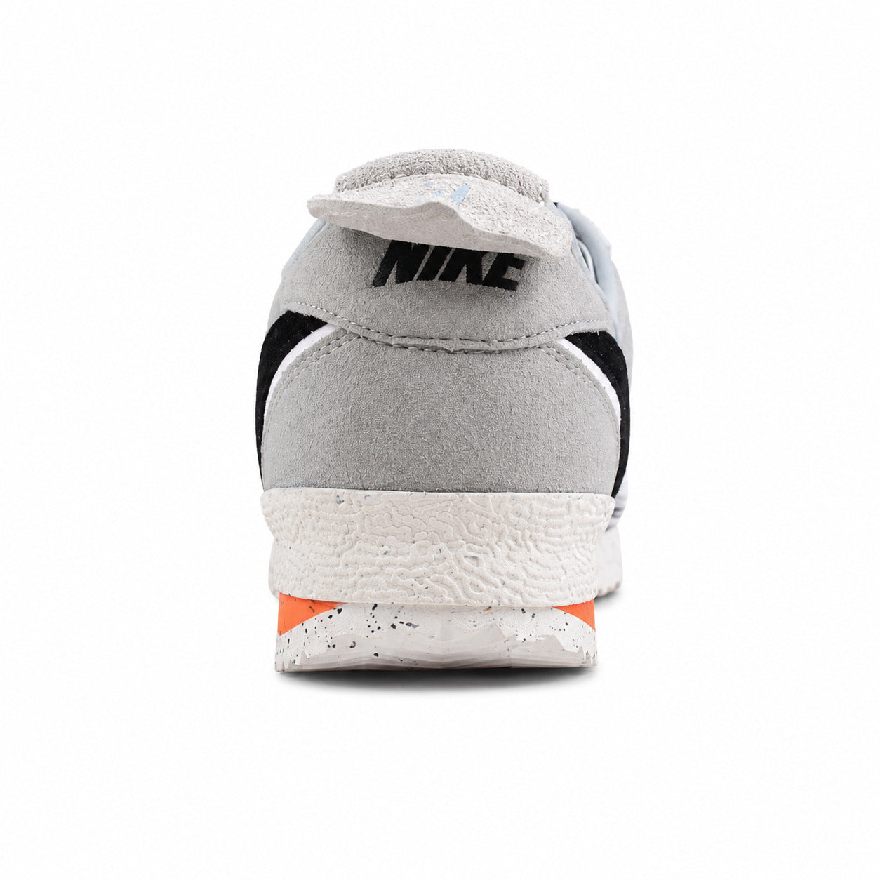 Nike Cortez SP x Union LA cinzento branco preto detalle talón