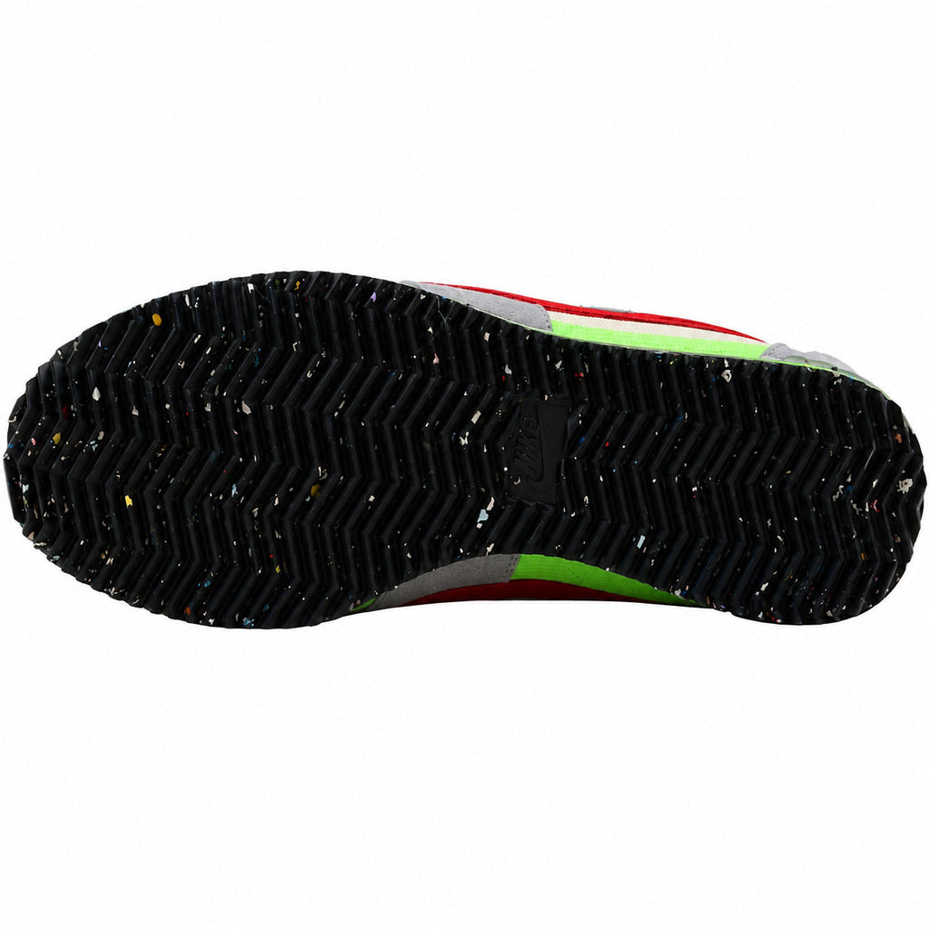 Nike Cortez SP x Union LA cinzento verde vermelho suela negra speckle