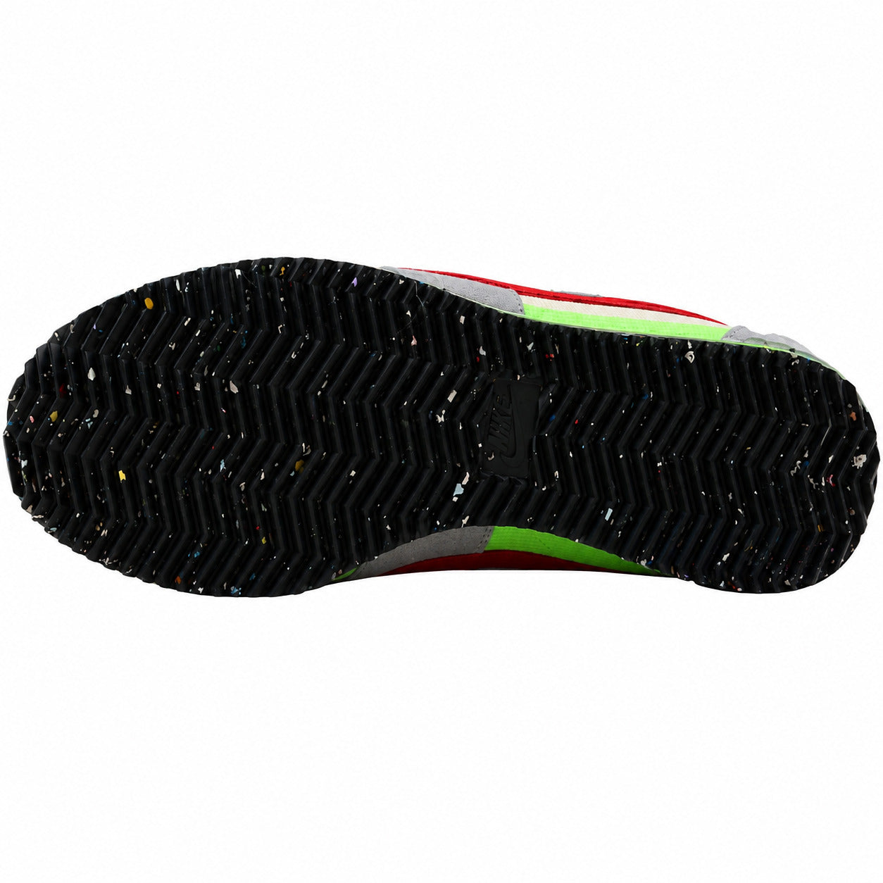 Nike Cortez SP x Union LA cinzento verde vermelho suela negra speckle