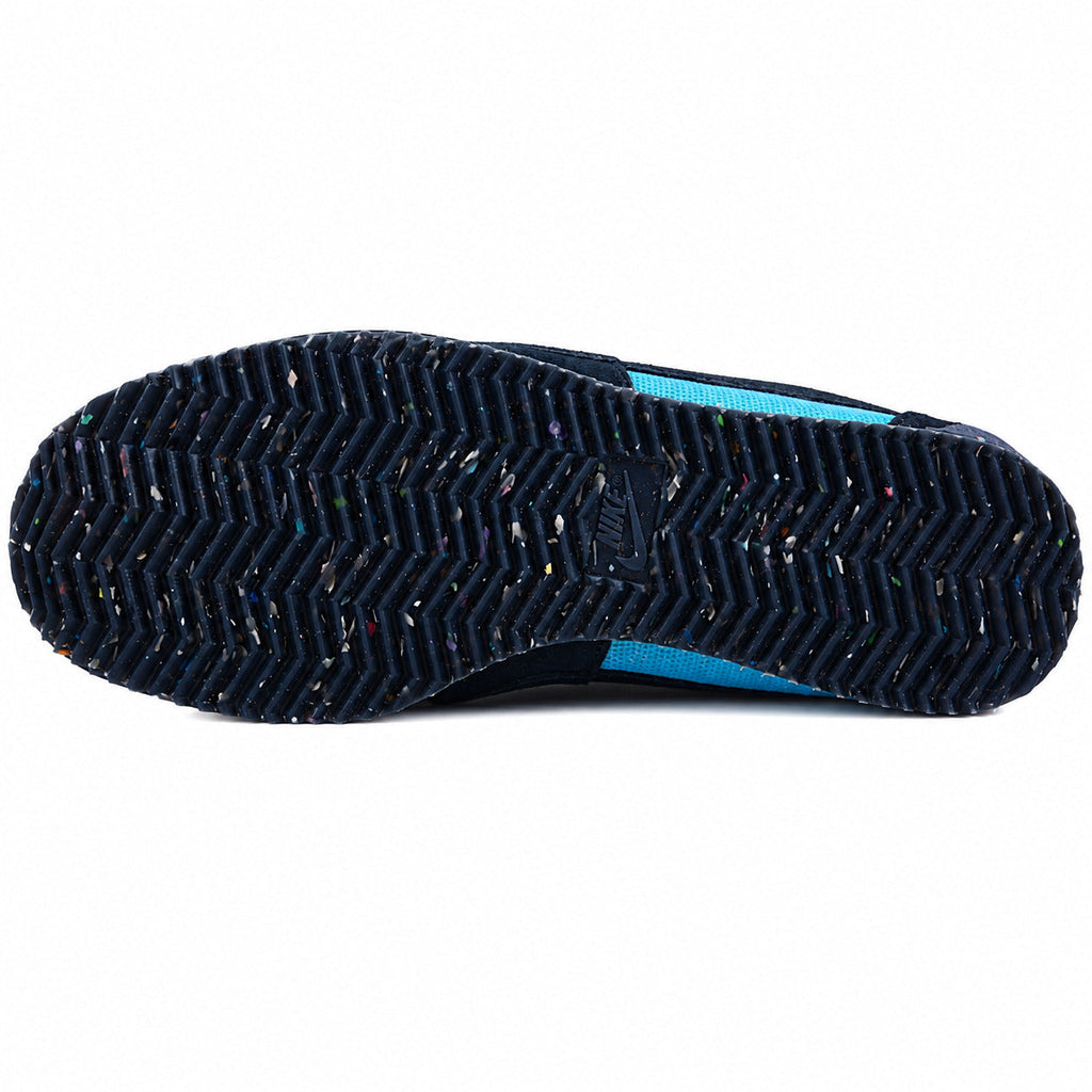 Nike Cortez SP x Union LA preto azul verde suela marino speckle