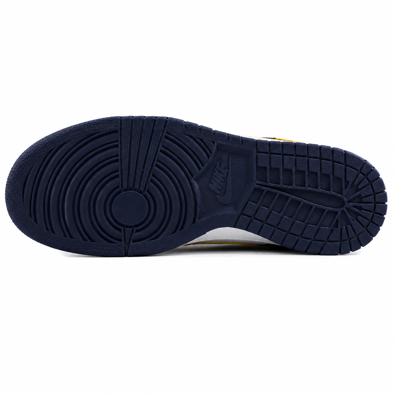 Nike Dunk Low From Beaverton marino branco amarelo suela marino