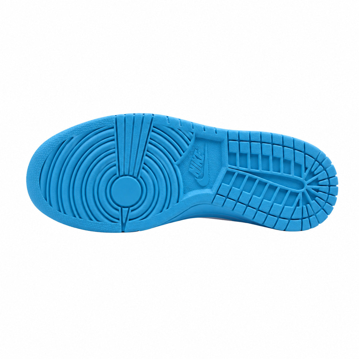 Nike Dunk Low cinzento humo azul cielo suela azul cielo