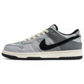 Nike Dunk Low cinzento off noir estampado animal lateral izquierda