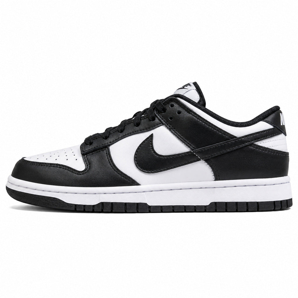 Nike Dunk Low Panda branco preto lateral izquierda