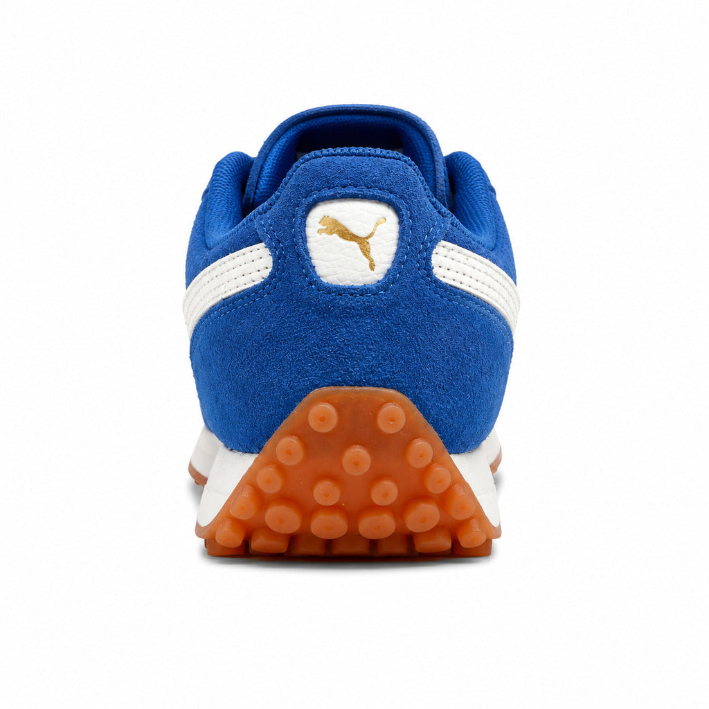 Puma Easy Rider Vintage azul branco detalle talón