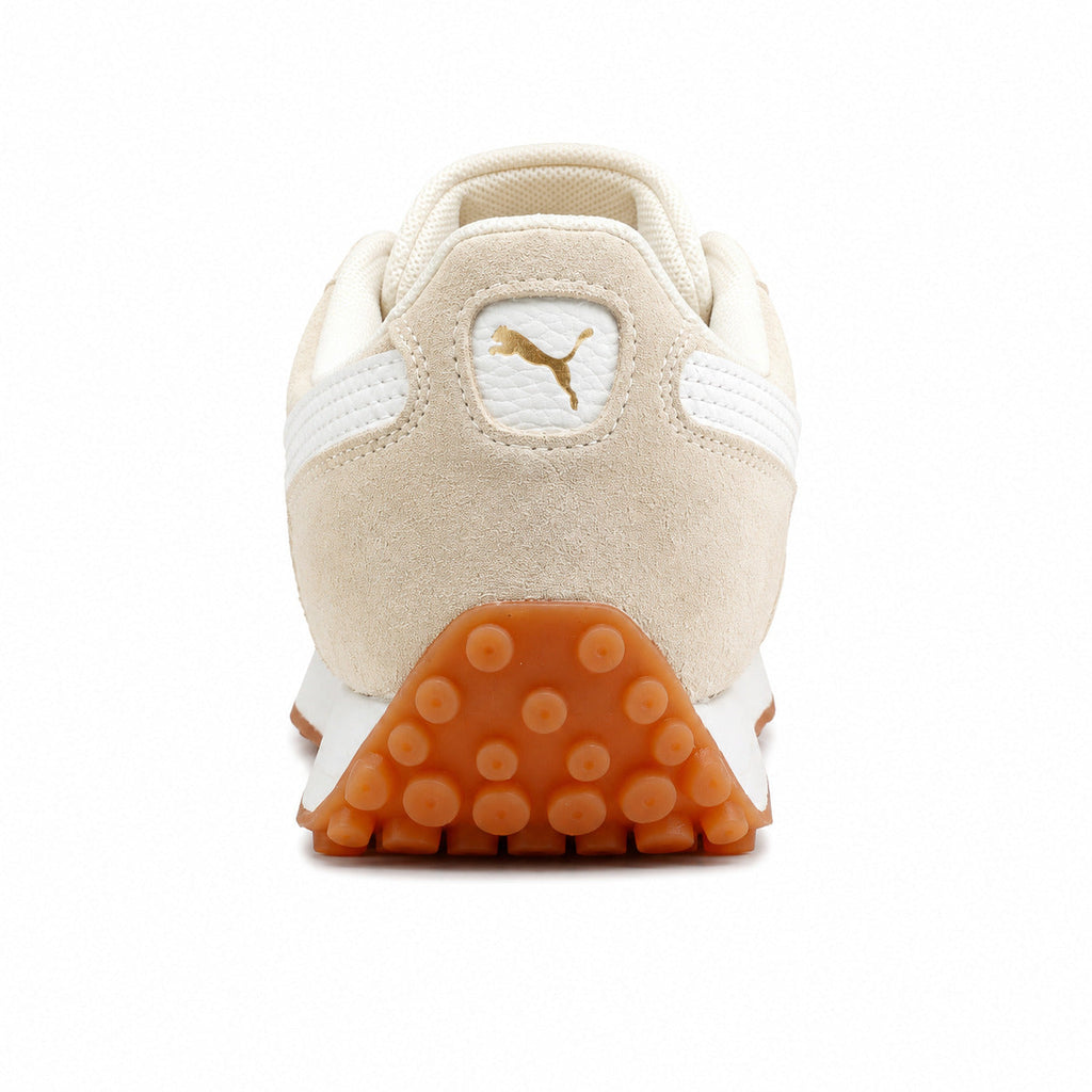 Puma Easy Rider Vintage crema branco detalle talón