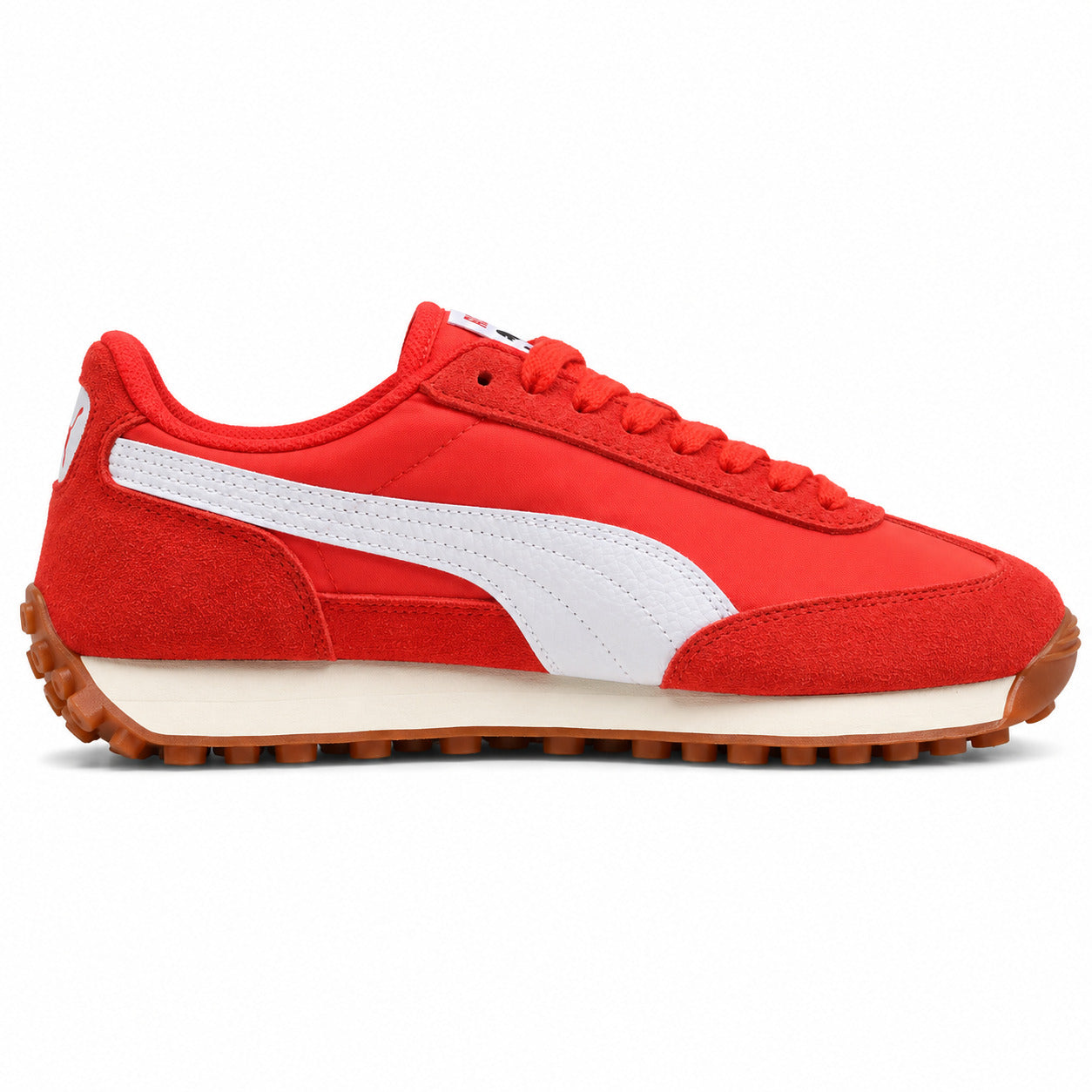 Puma Easy Rider Vintage vermelho branco ante lateral derecha