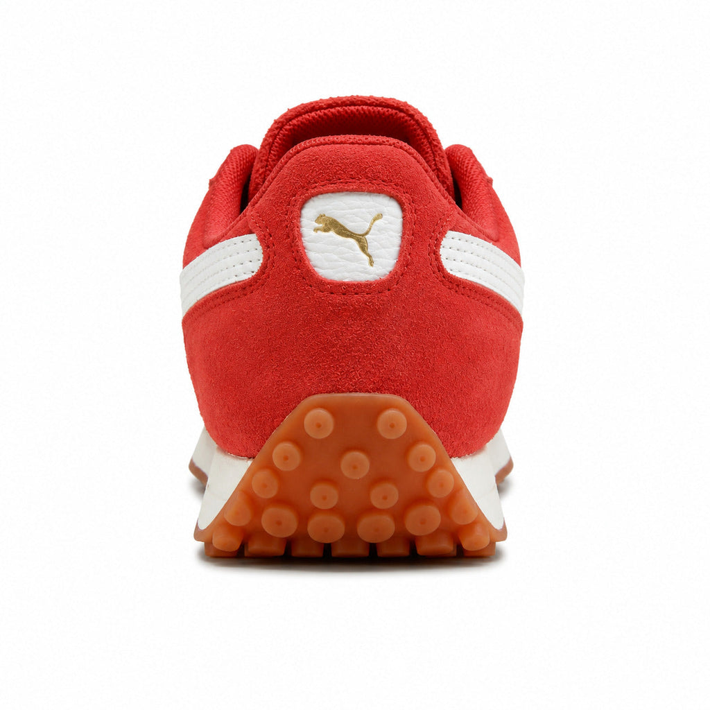 Puma Easy Rider Vintage vermelho branco detalle talón
