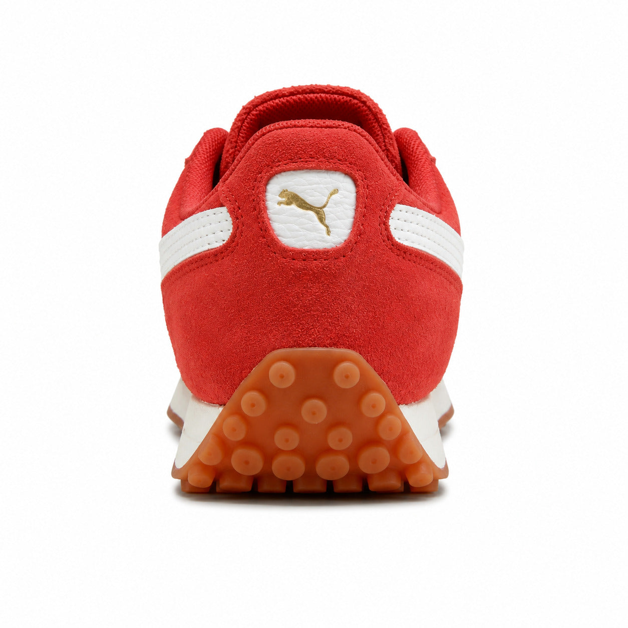 Puma Easy Rider Vintage vermelho branco detalle talón